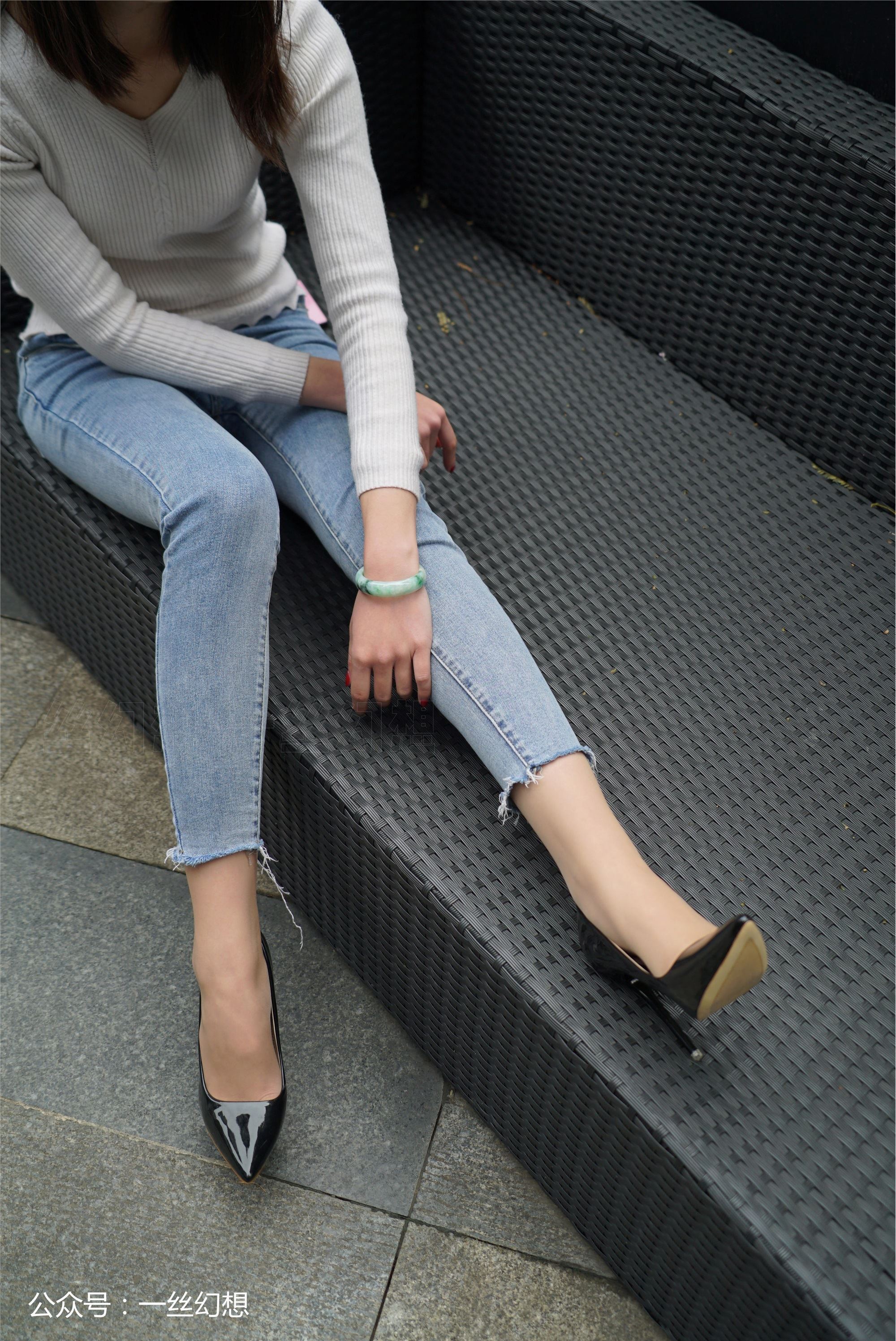 高丝女子图鉴 袜小喵×一丝幻想 NZ052 茜茜